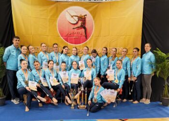 Twirling klub Sašo navdušil v Barceloni in osvojil skupno zmago