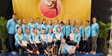 Twirling klub Sašo navdušil v Barceloni in osvojil skupno zmago