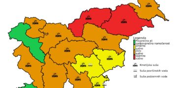 Zaradi suše pozivajo k racionalni porabi vode