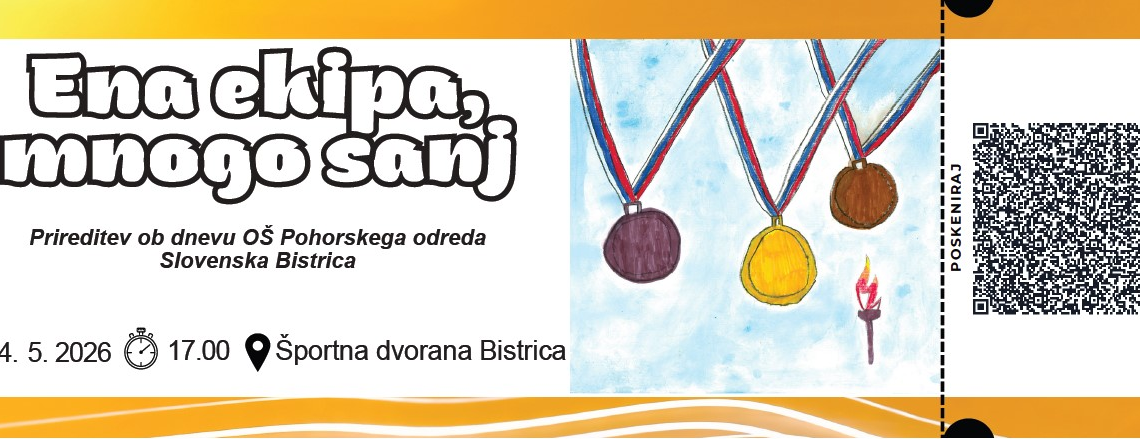 OŠ Pohorskega odreda pripravlja prireditev ob dnevu šole