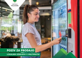 Javni poziv za izkazan interes za prodajo lokalnih pridelkov in izdelkov v prodajnem avtomatu – multimatu