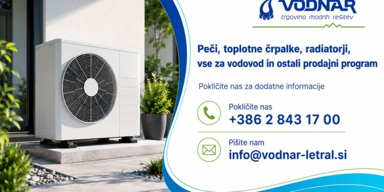 Z nižjimi stroški do prijetno toplega doma: v Vodnarju svetujejo pri izbiri toplotne črpalke