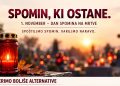 Spomin lahko ohranimo tudi brez množice sveč