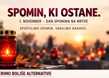 Spomin lahko ohranimo tudi brez množice sveč